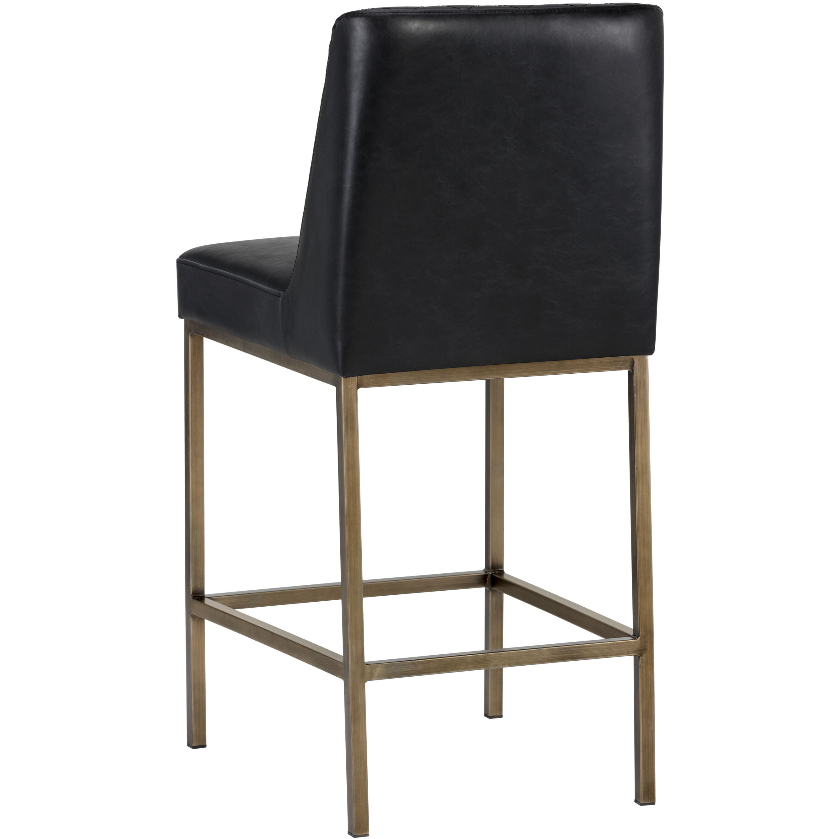 Leighland 38 inch Coal Black Counter Stool